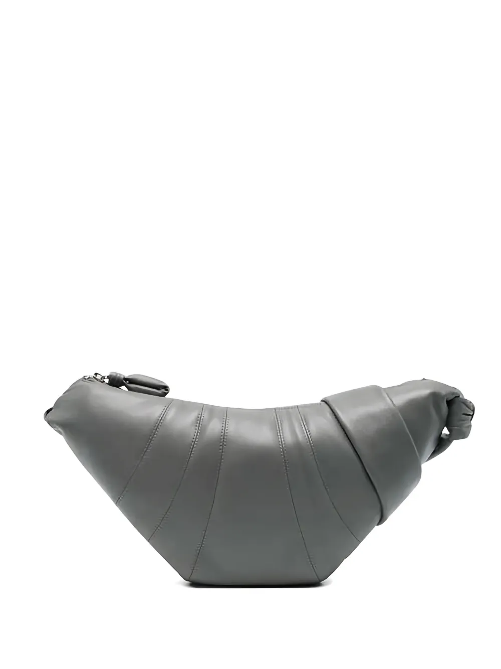 LEMAIRE Croissant knot-detail shoulder bag - Grigio