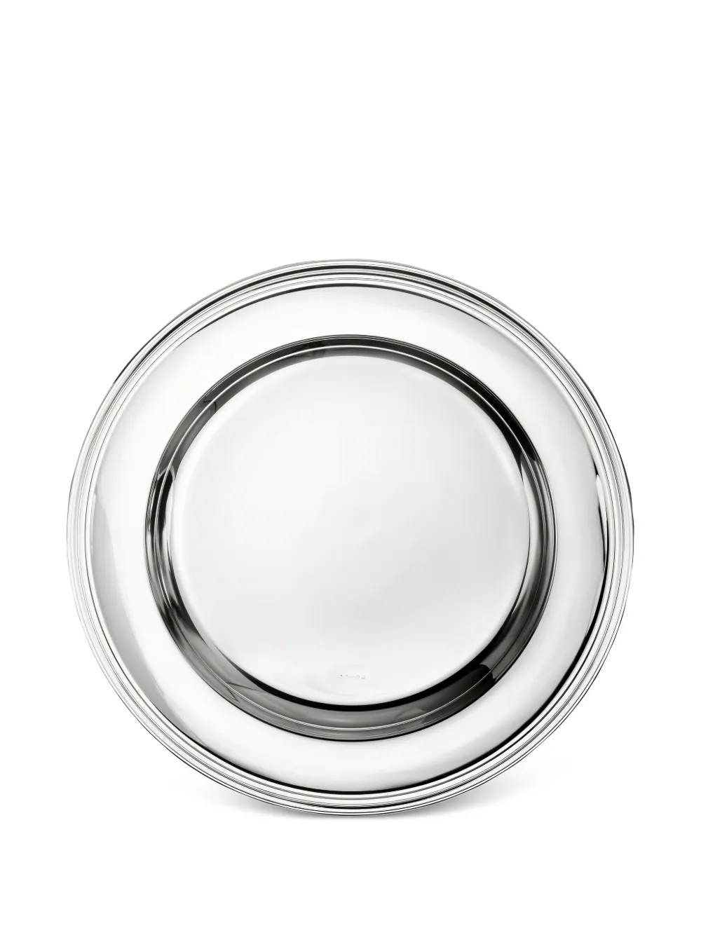Christofle Albi round platter - Argento