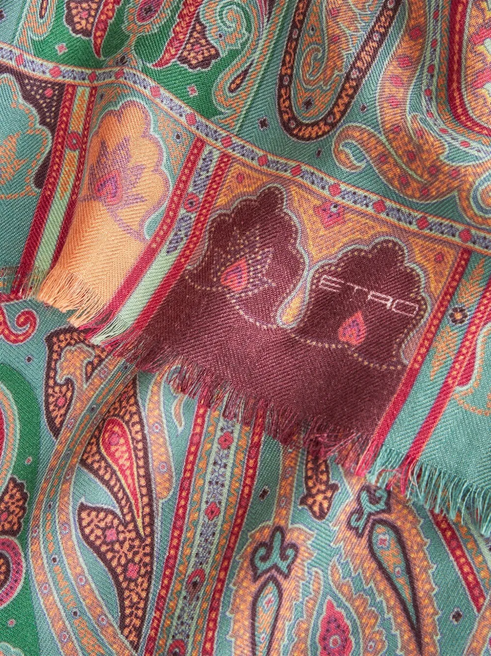  Etro Paisley Scarf - Pink 
