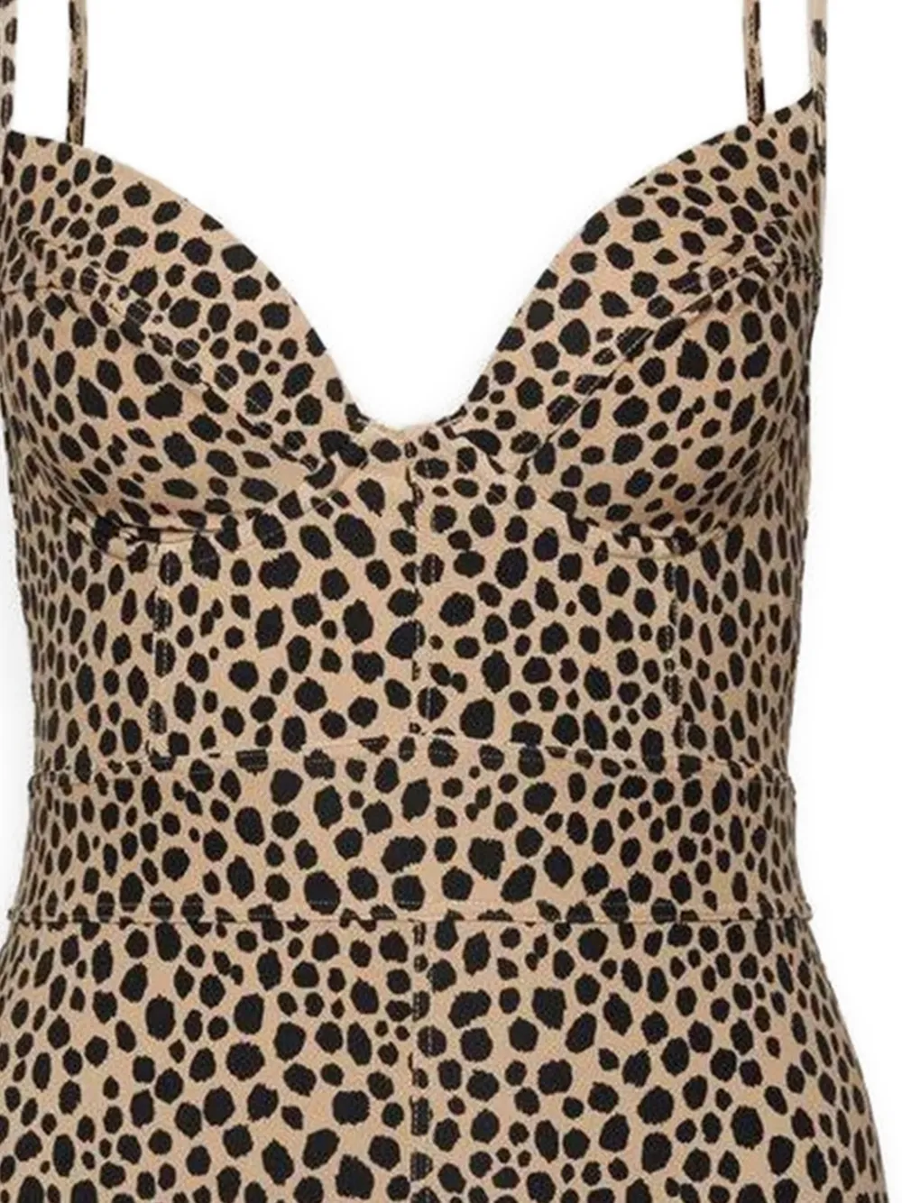  Michael Michael Kors Animal Print Swimsuit - Neutrals 
