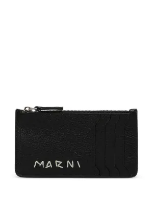 marni  python wallet 値下げ中早い者勝ち マルニから“パイソン“プリント＆黒レザーの切り替え財布、コンパクトな
