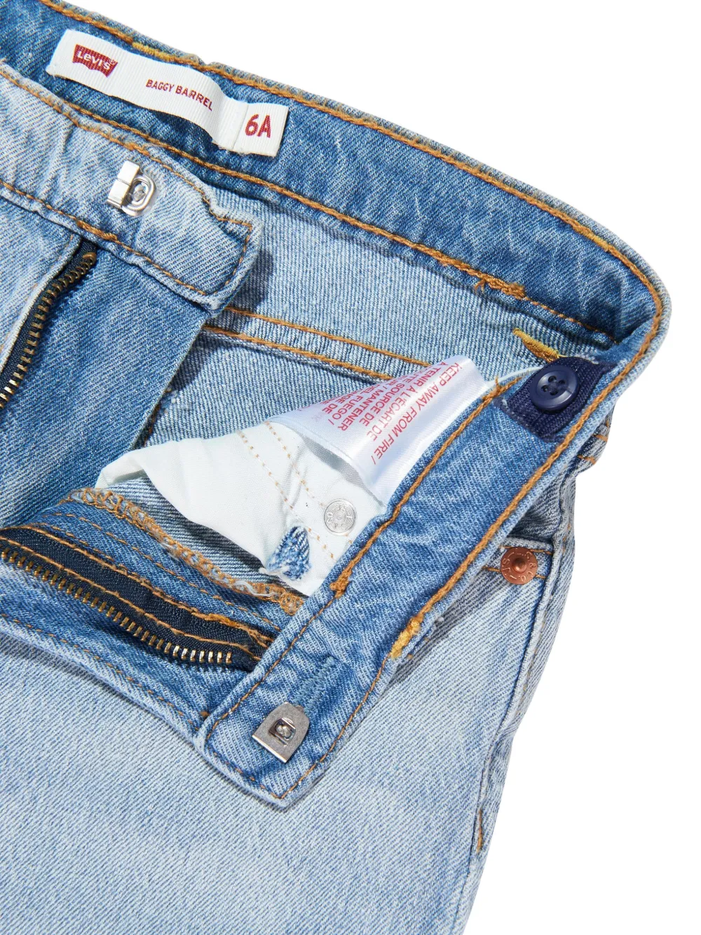 Levi's Kids Baggy Barrel jeans Blauw