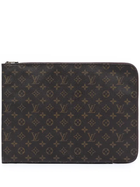 Louis Vuitton Pre-Owned 1987 Monogram Poche Documents Portfolio business bag