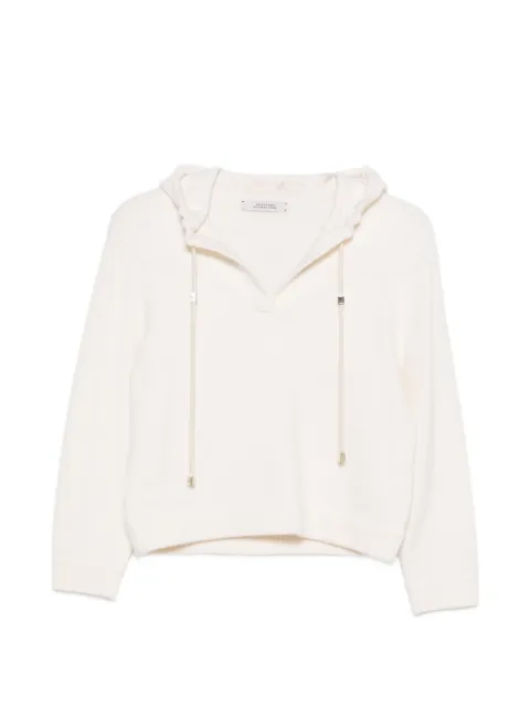 Dorothee Schumacher suéter con capucha y cuello en V