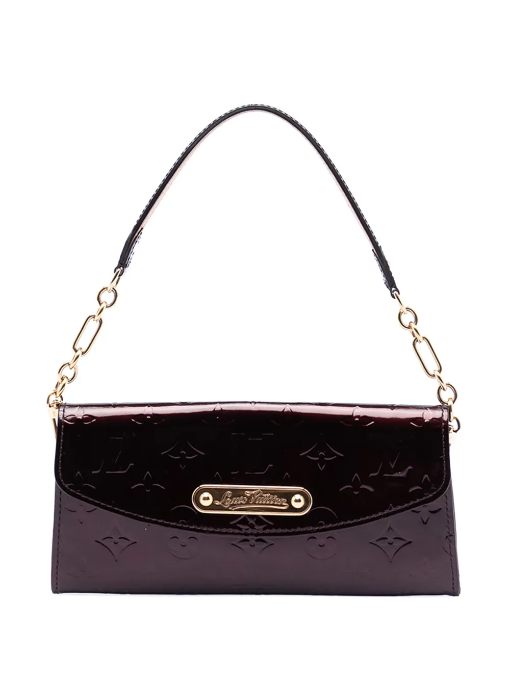 Louis Vuitton Pre-Owned 2000-2025 Monogram Vernis Sunset Boulevard shoulder bag - Viola