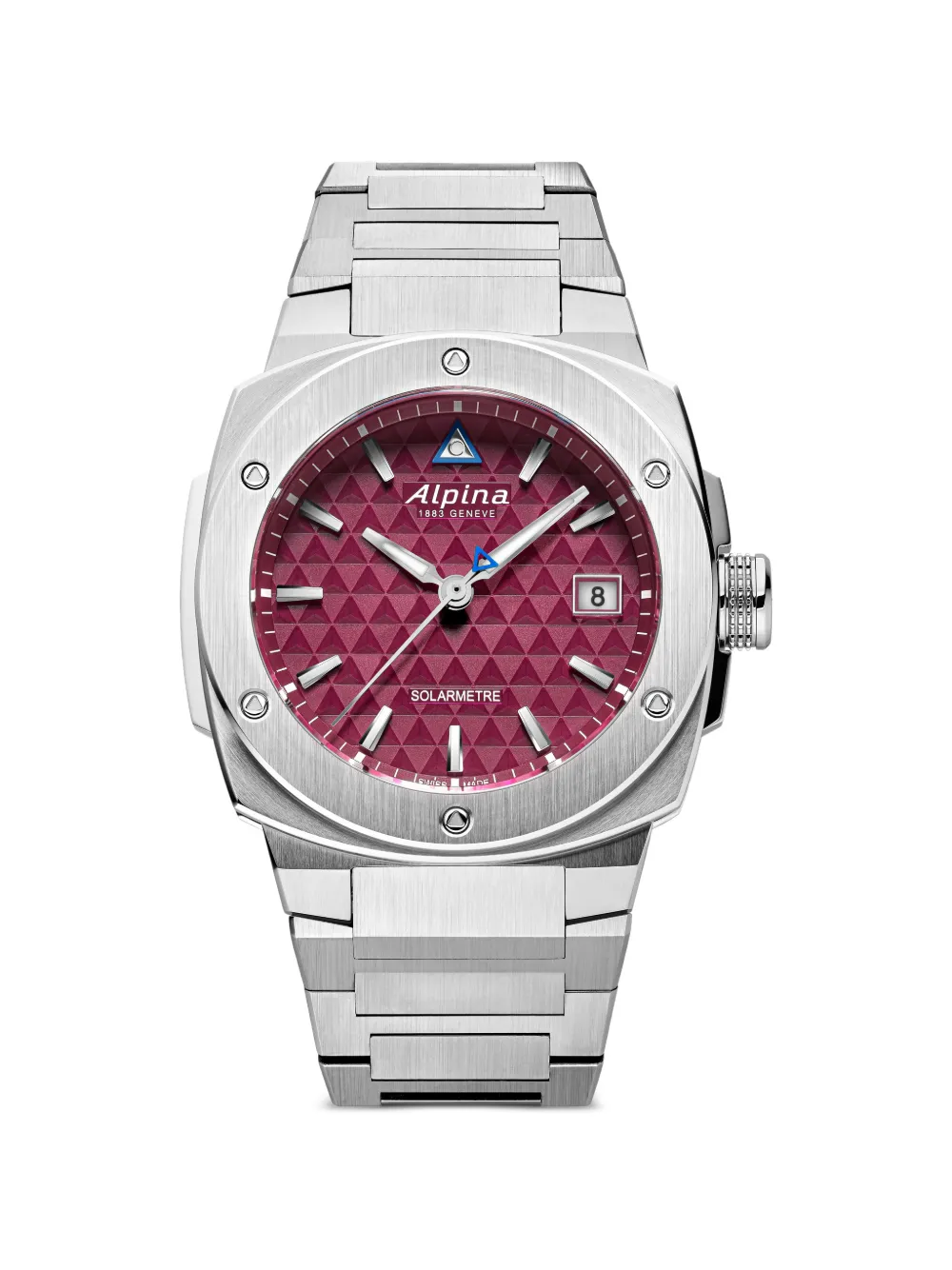 Alpina Solarmetre 38.90mm watch - Rosso