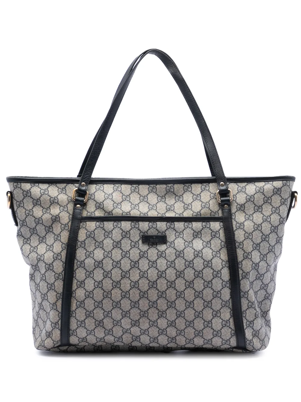 Gucci Pre-Owned 2016-2025 GG Supreme Joy Convertible Tote satchel - Marrone