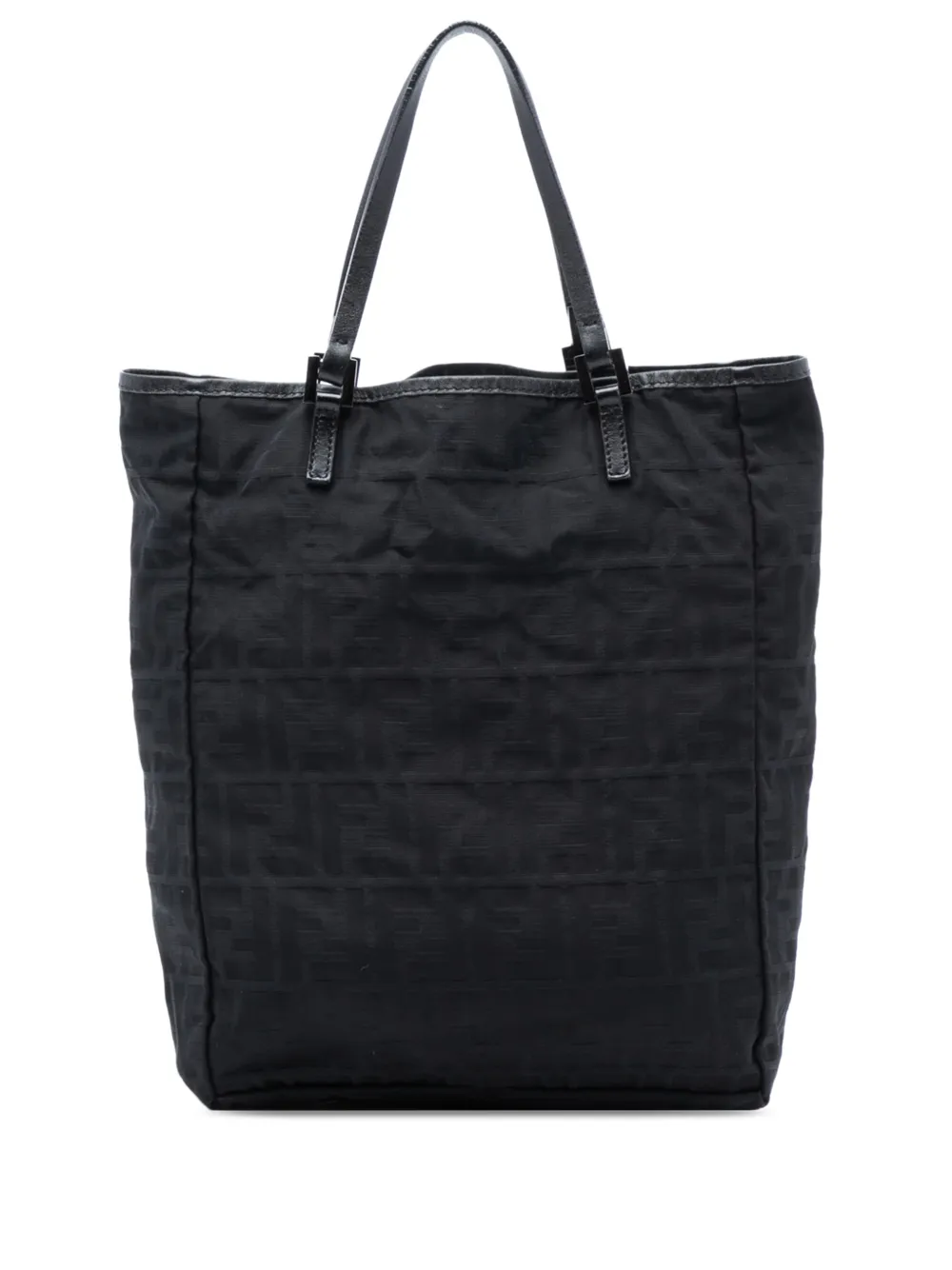 Fendi Pre-Owned 2000-2010 Zucca Canvas tote bag - Nero