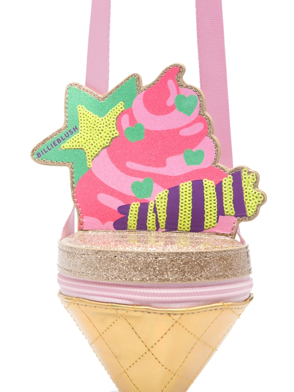  Billieblush Ice Pack Ice-cream Shoulder Bag - Gold 