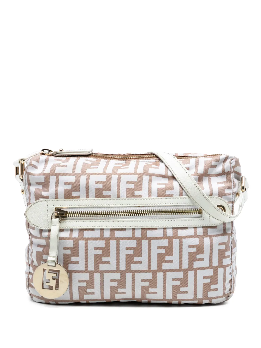 Fendi Pre-Owned 2010-2026 Zucca Canvas crossbody bag - Marrone