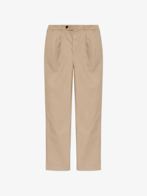 AllSaints pleated straight-leg trousers