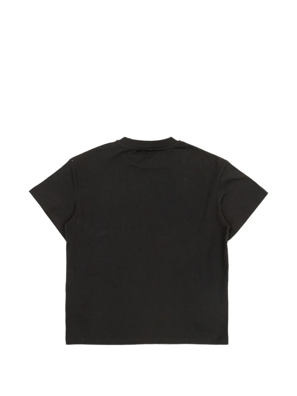Stella McCartney Kids T-shirt met logo Zwart