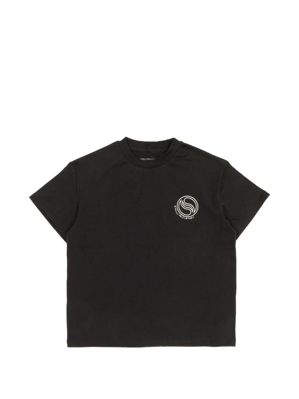 Stella McCartney Kids logo T-shirt - Nero