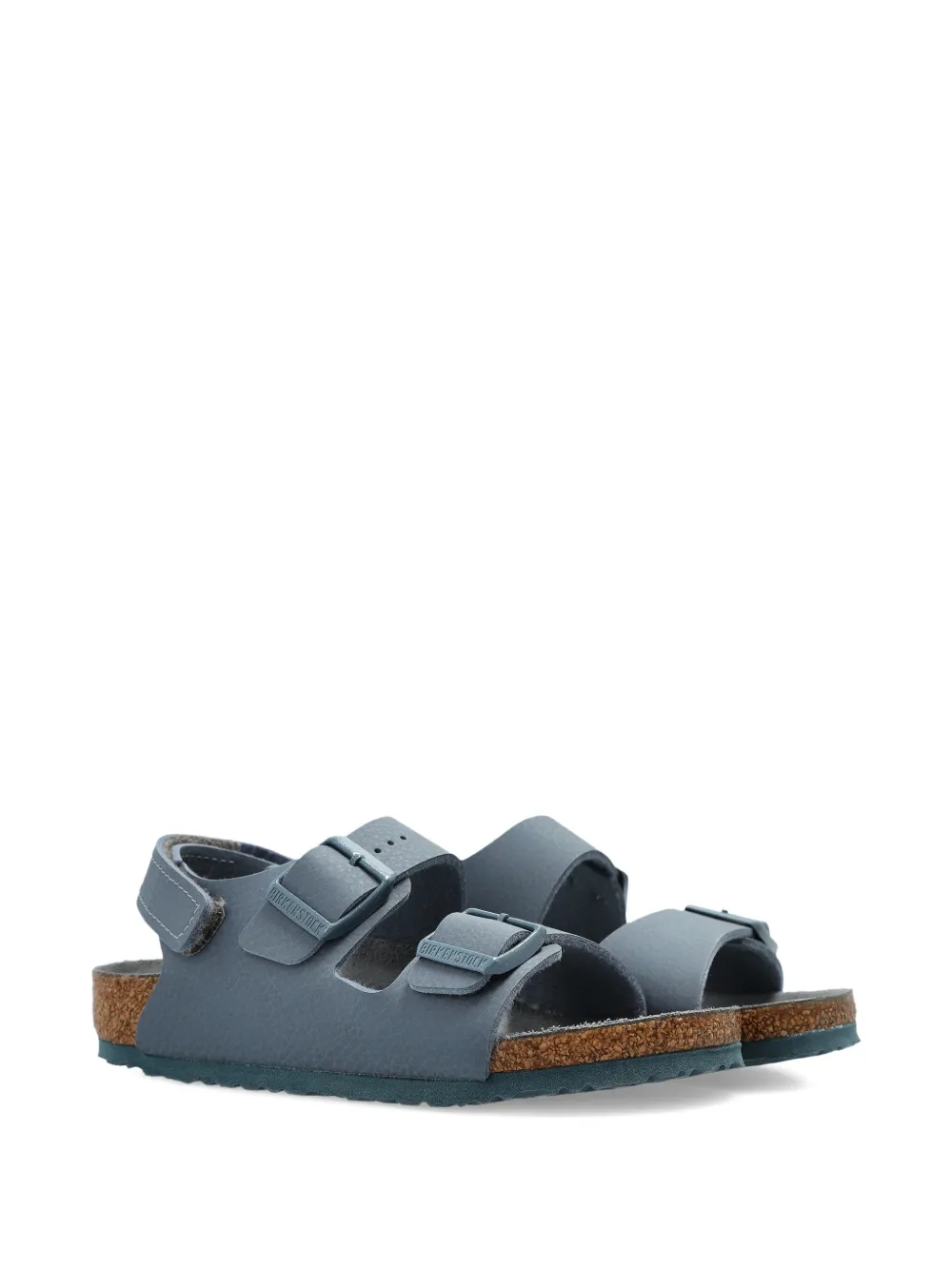 Birkenstock Kids Milano buckle sandals - Blu