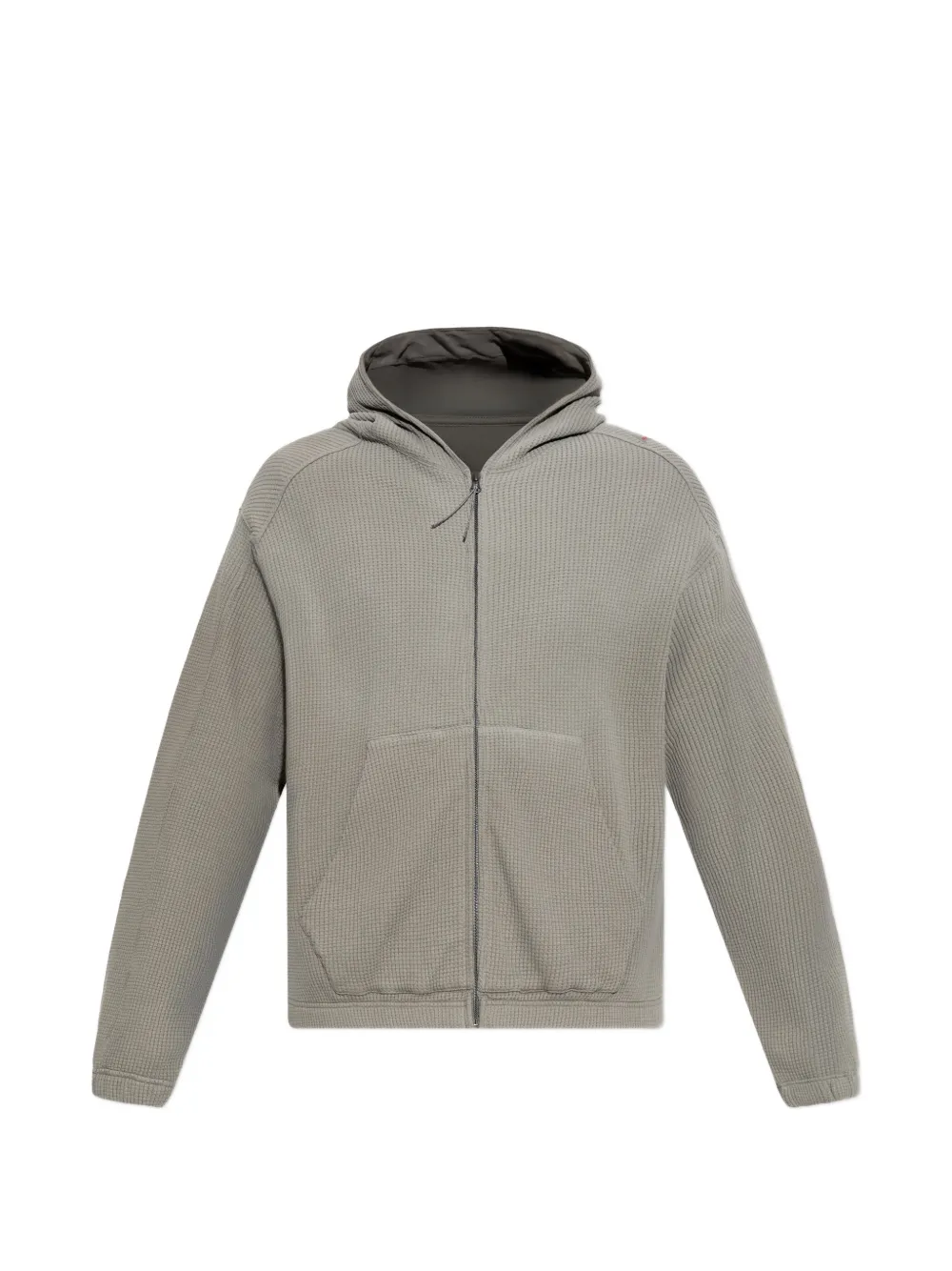 ROA hooded zip-up sweatshirt - Grey