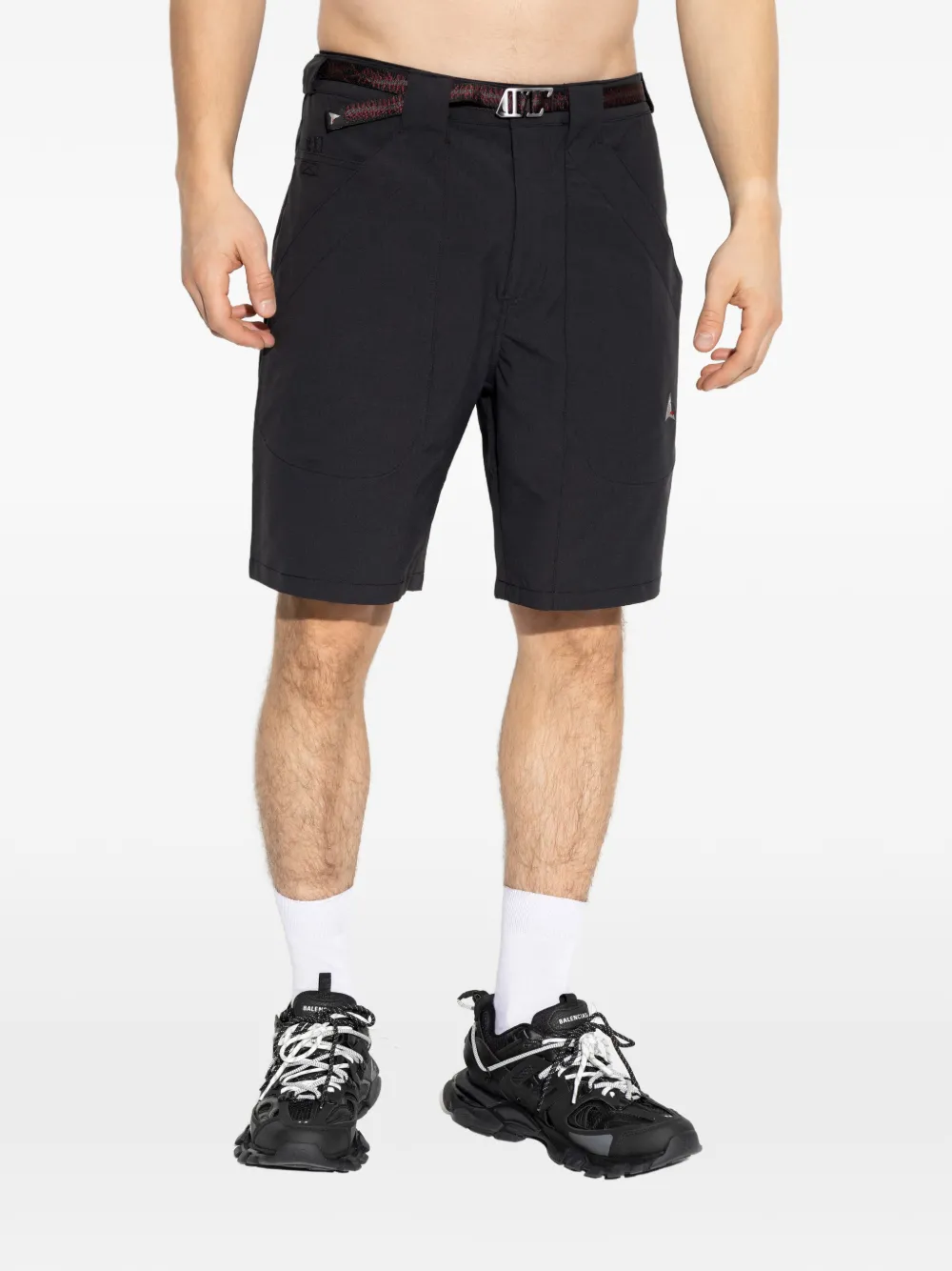 ROA Shorts met gespsluiting Zwart