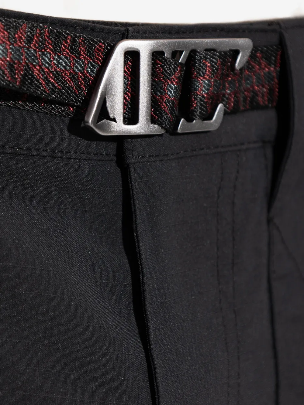 ROA Shorts met gespsluiting Zwart