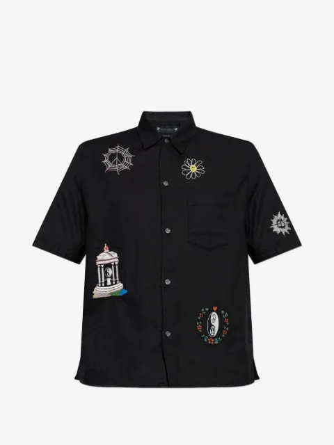 AllSaints embroidered shirt