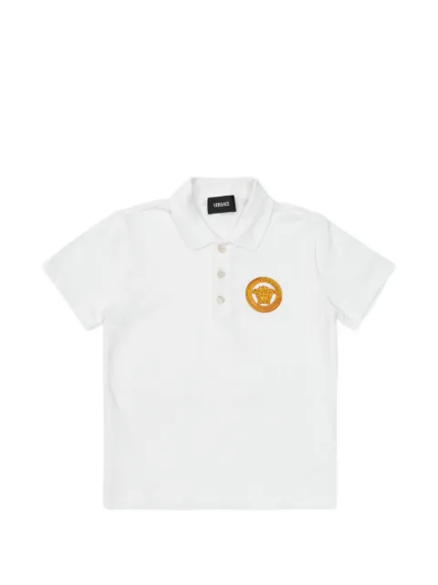 Versace Kids Medusa-motif polo shirt