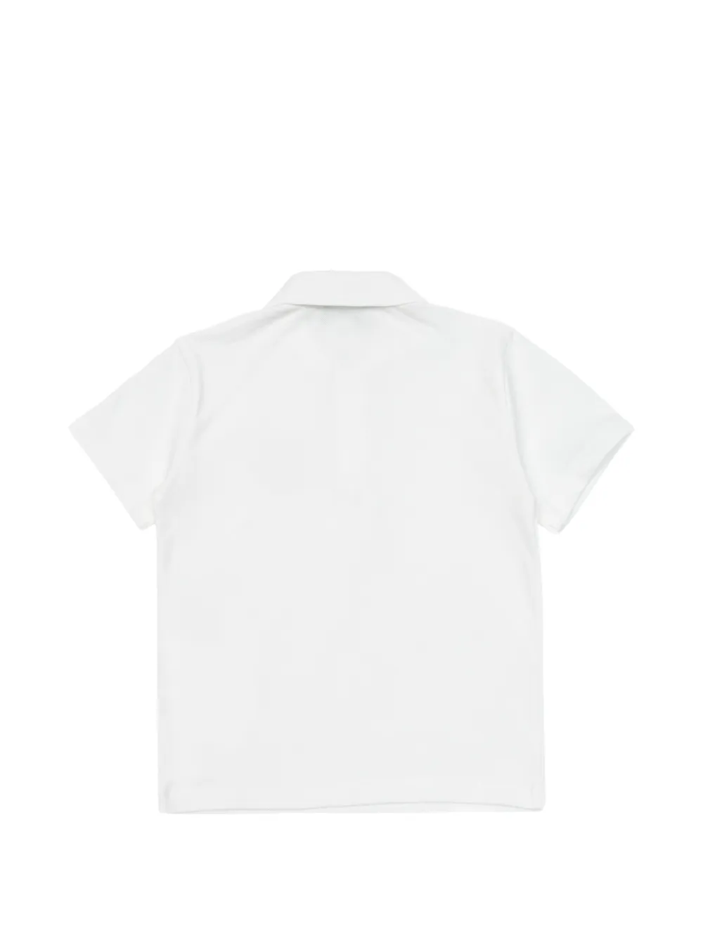 Versace Kids Poloshirt met print Wit
