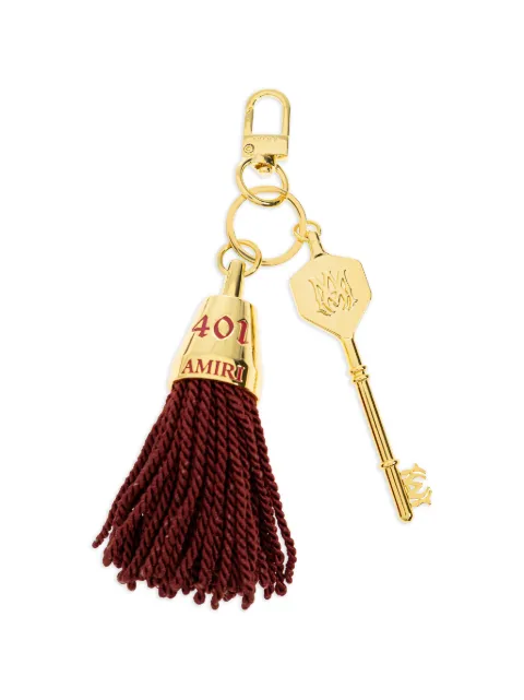 AMIRI tassel key-charm keyring