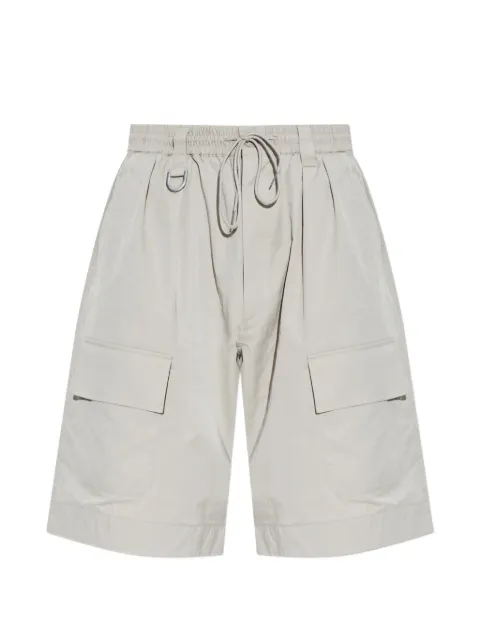Y-3 cargo drawstring shorts