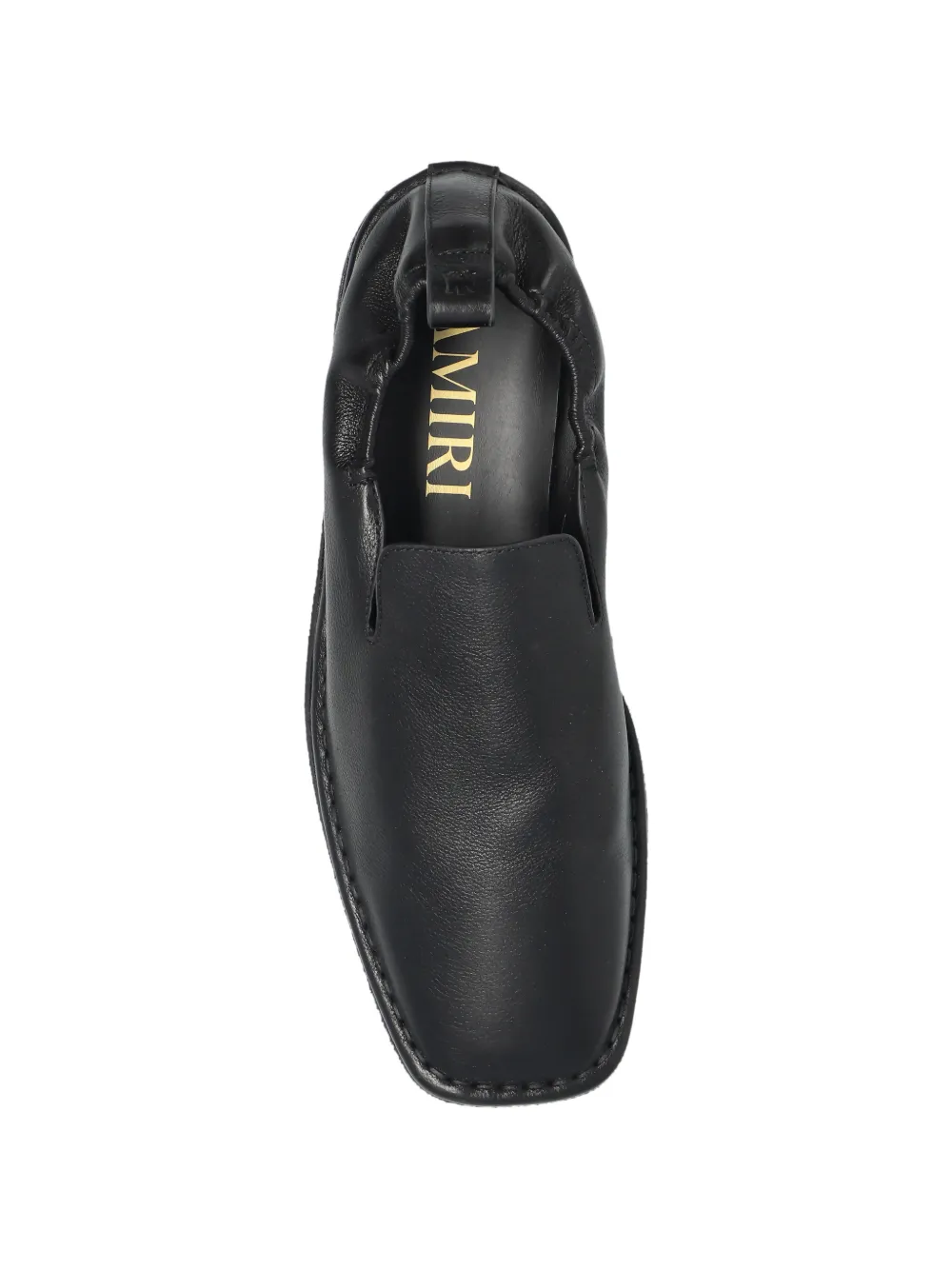 AMIRI leather loafers Zwart