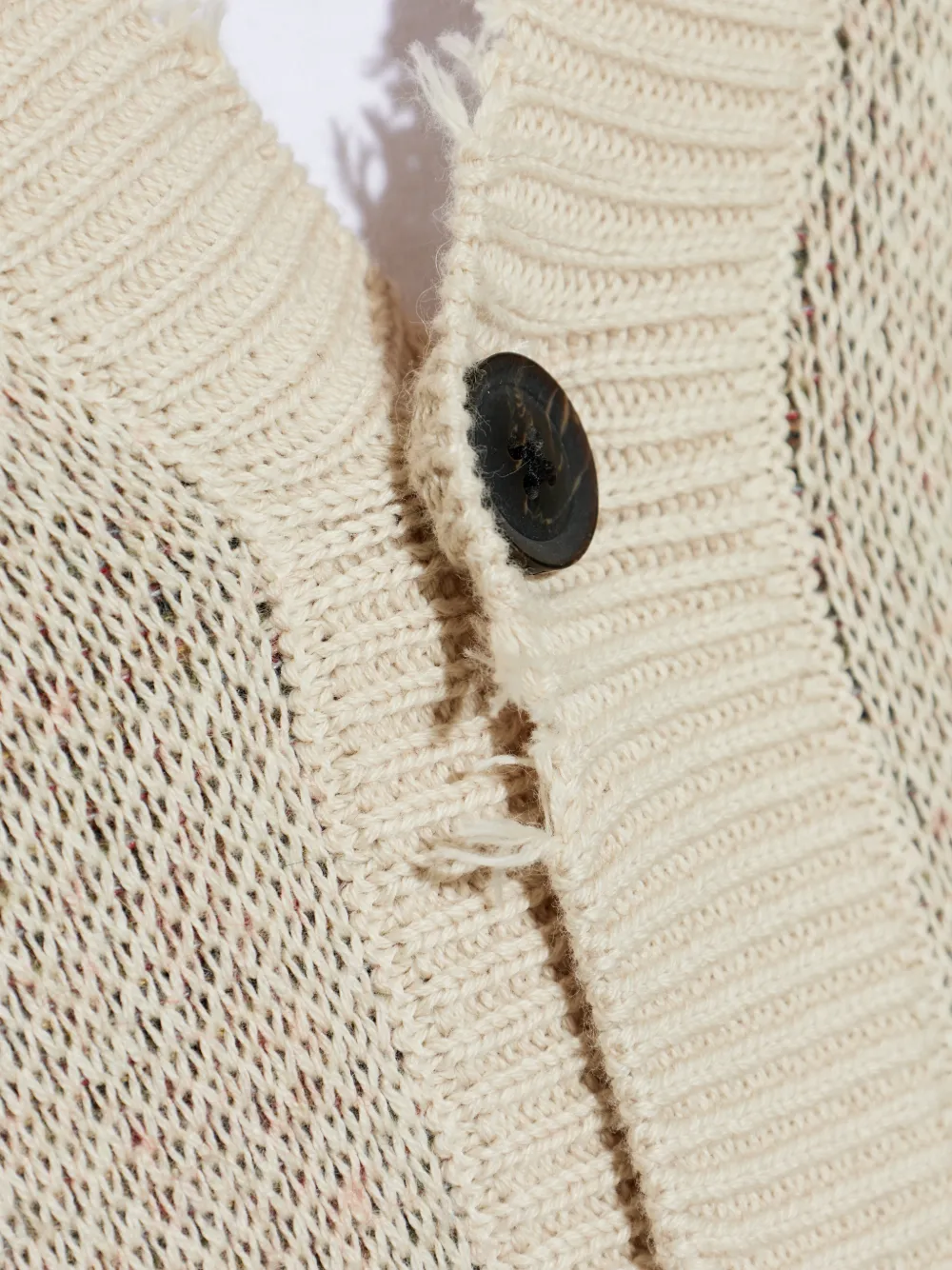 AllSaints Vest met grafische print Beige