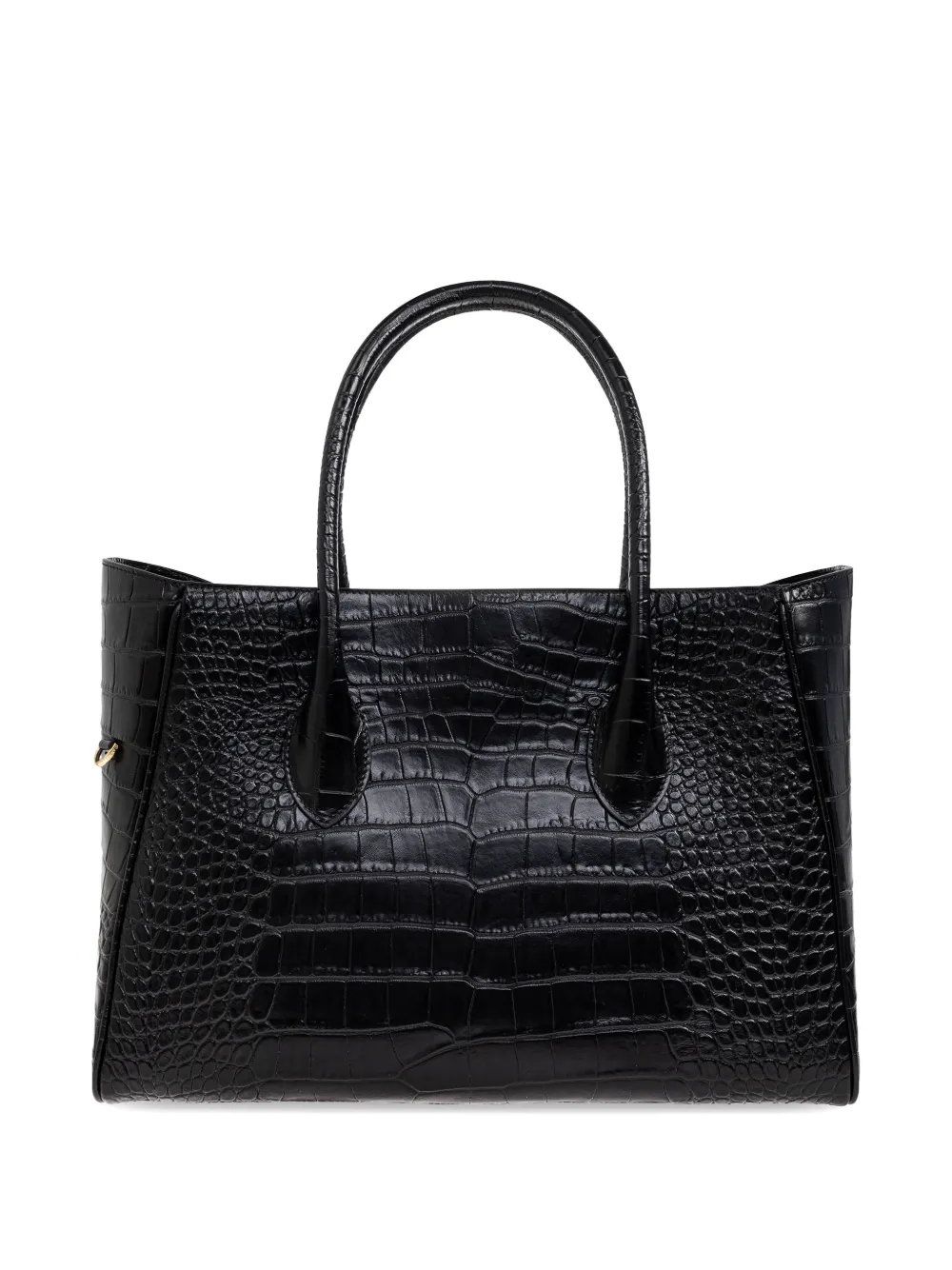  Amiri Crocodile-effect Tote Bag - Black 