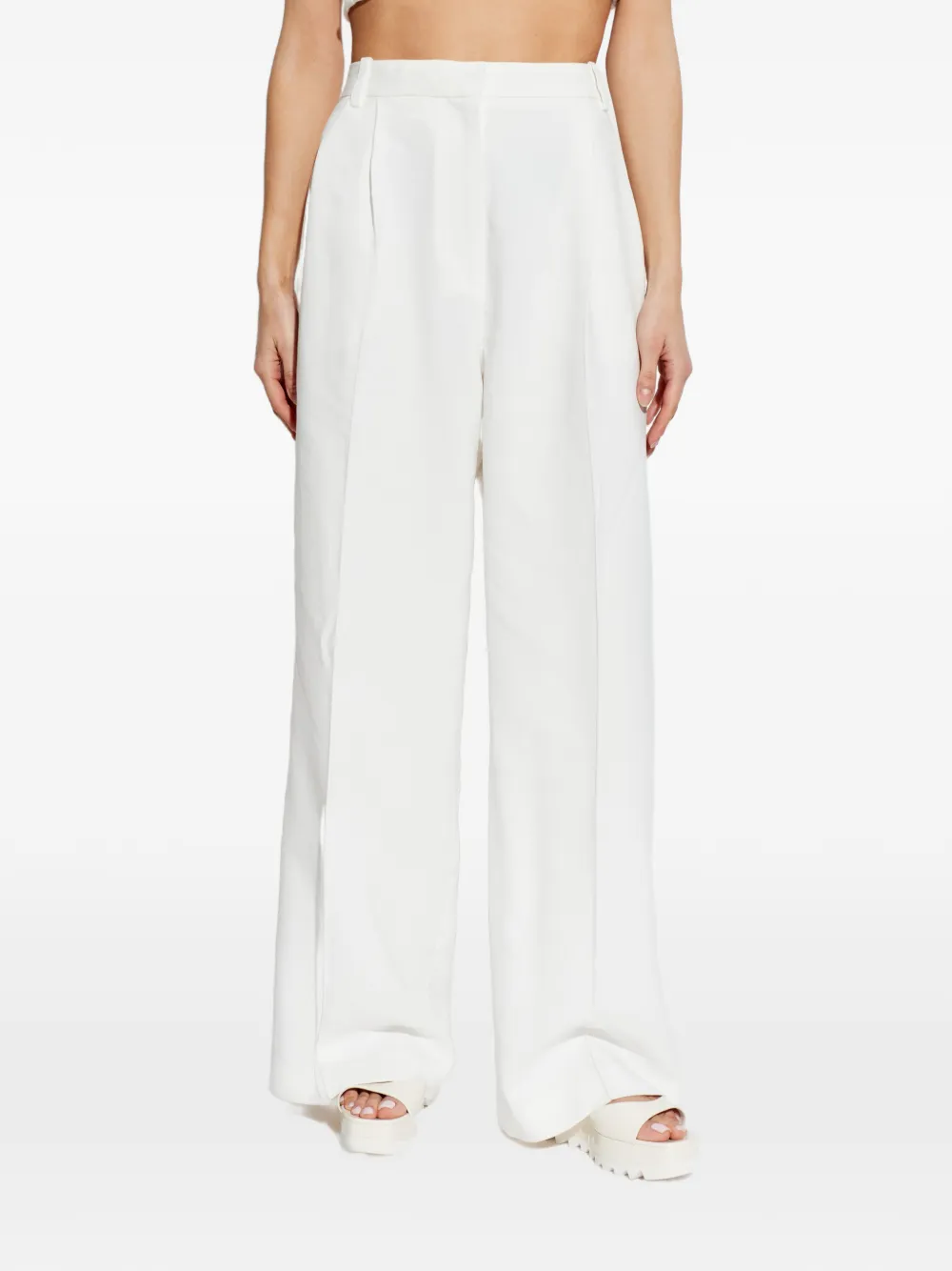  Iro Pleated Trousers - White 