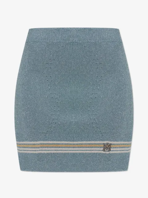 AMIRI Ma stripe mini skirt