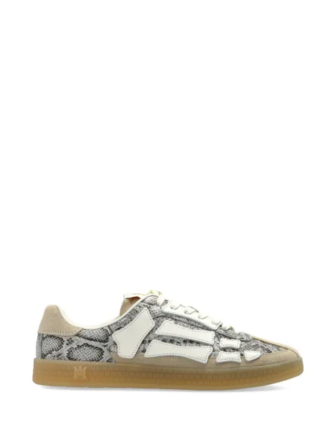 AMIRI bone-detail snakeskin-effect sneakers
