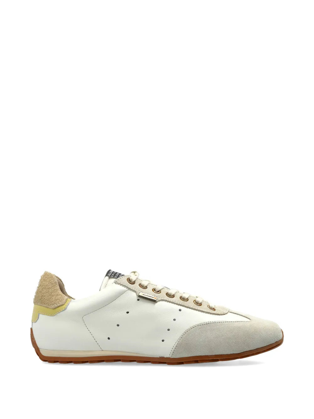 AllSaints Liam sneakers met suède vlak Beige