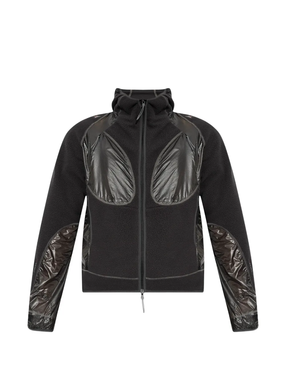 ROA hooded zipped jacket - Schwarz