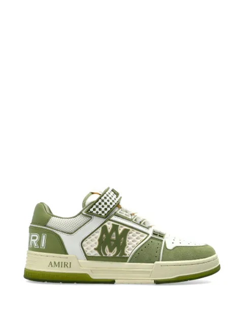 AMIRI logo-appliqué perforated-detail sneakers