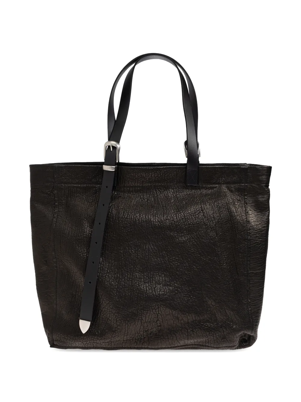 AllSaints Haven leather tote bag - Nero