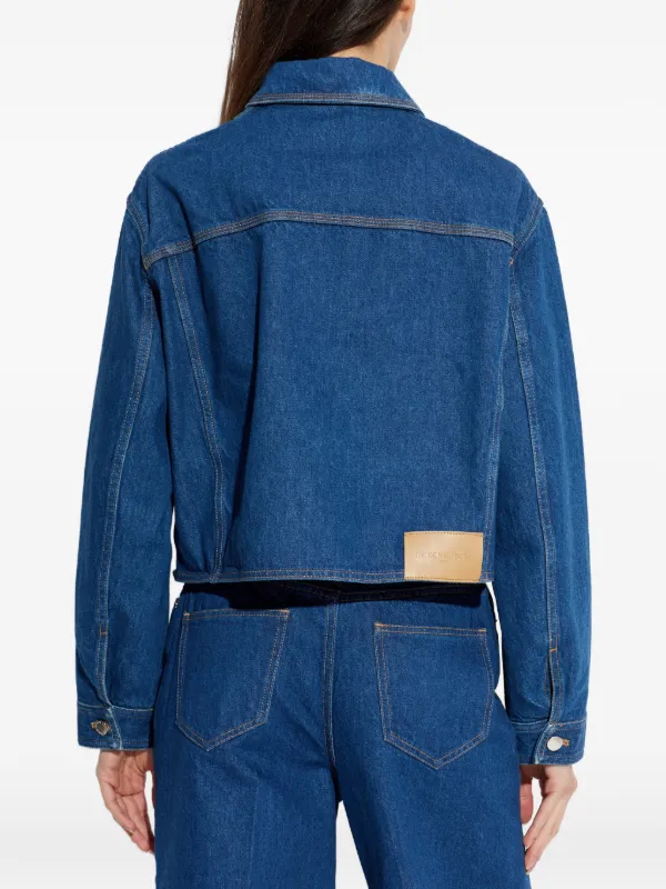 Maison Kitsuné Buttoned Jacket | Blue | FARFETCH JO