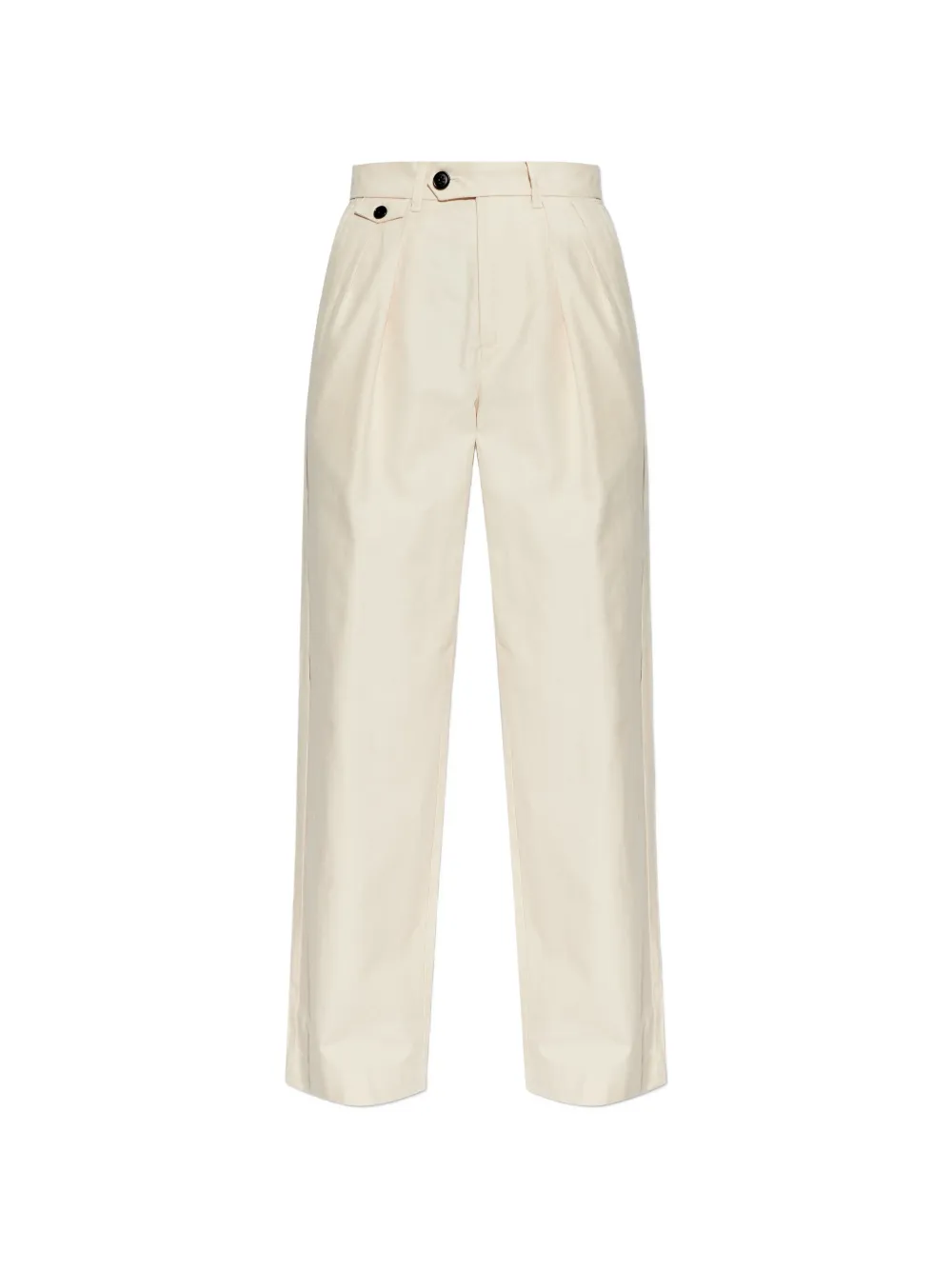 AllSaints Pantaloni Conway con pieghe - Toni neutri