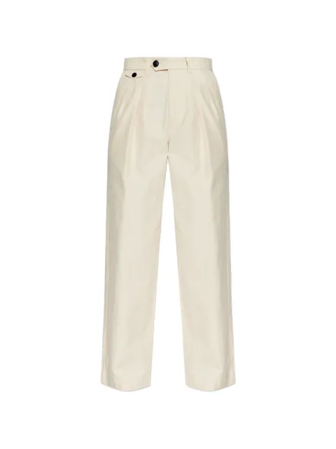 AllSaints pantalones Conway con pliegues y botones