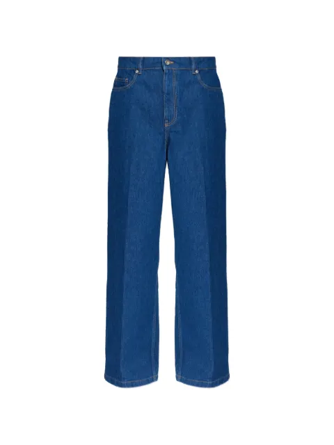 Maison Kitsuné five-pockets high-waisted jeans