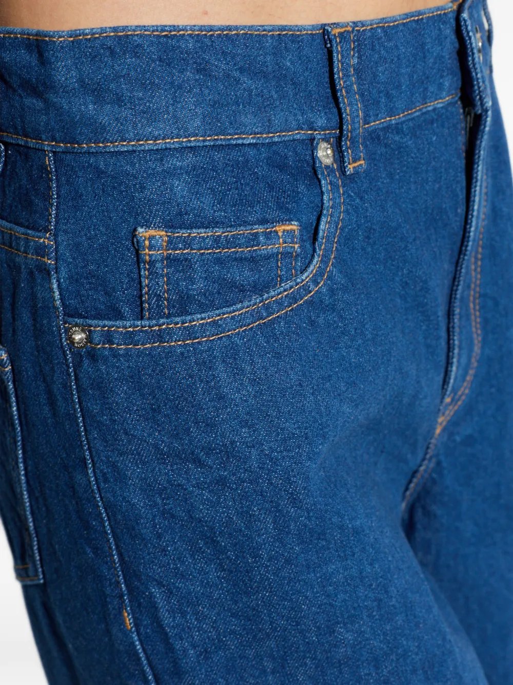 Five-Pockets High-Waisted Jeans