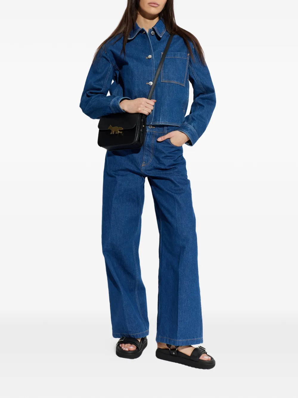 Five-Pockets High-Waisted Jeans