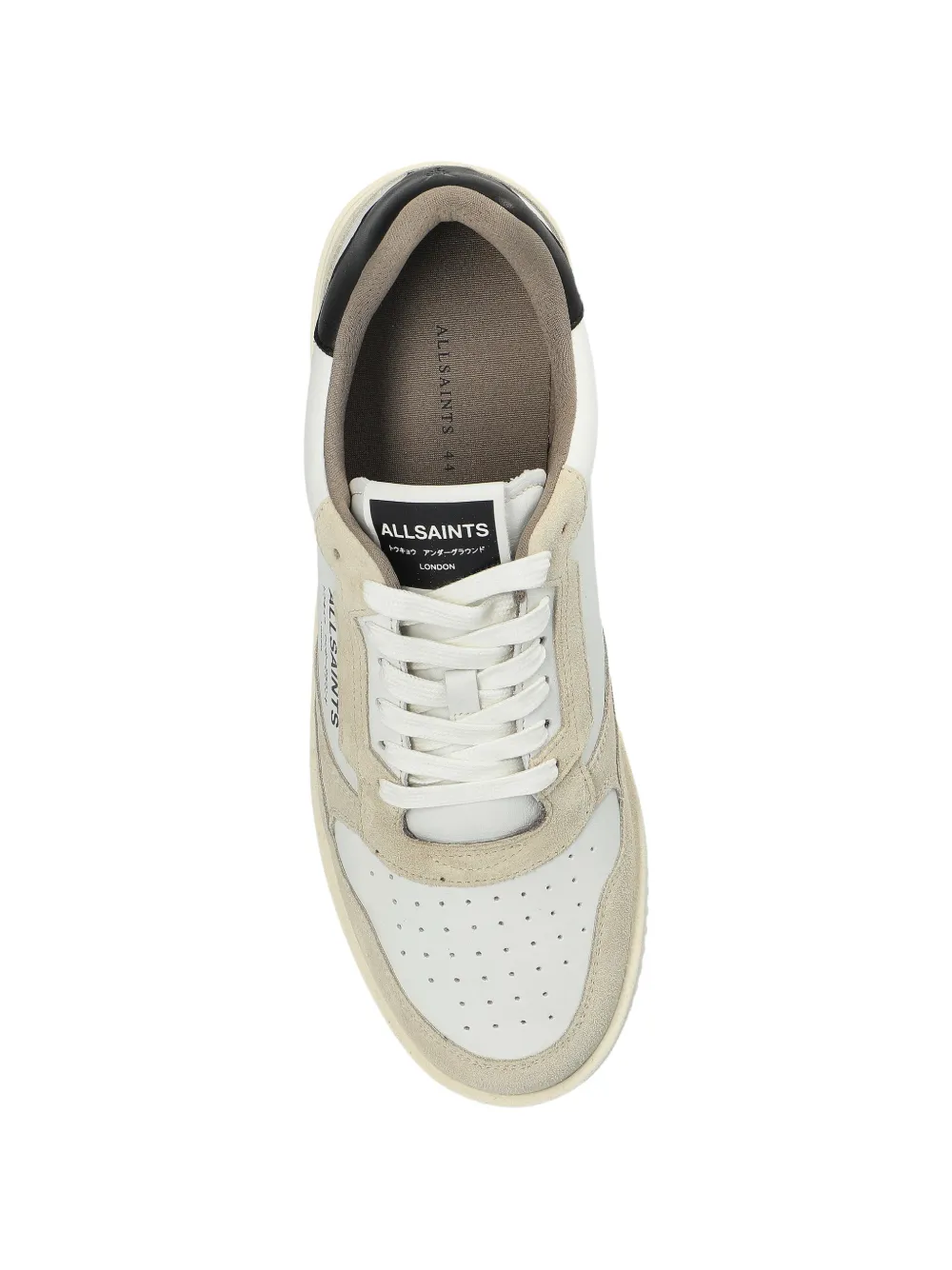 AllSaints Sneakers met colourblocking Wit