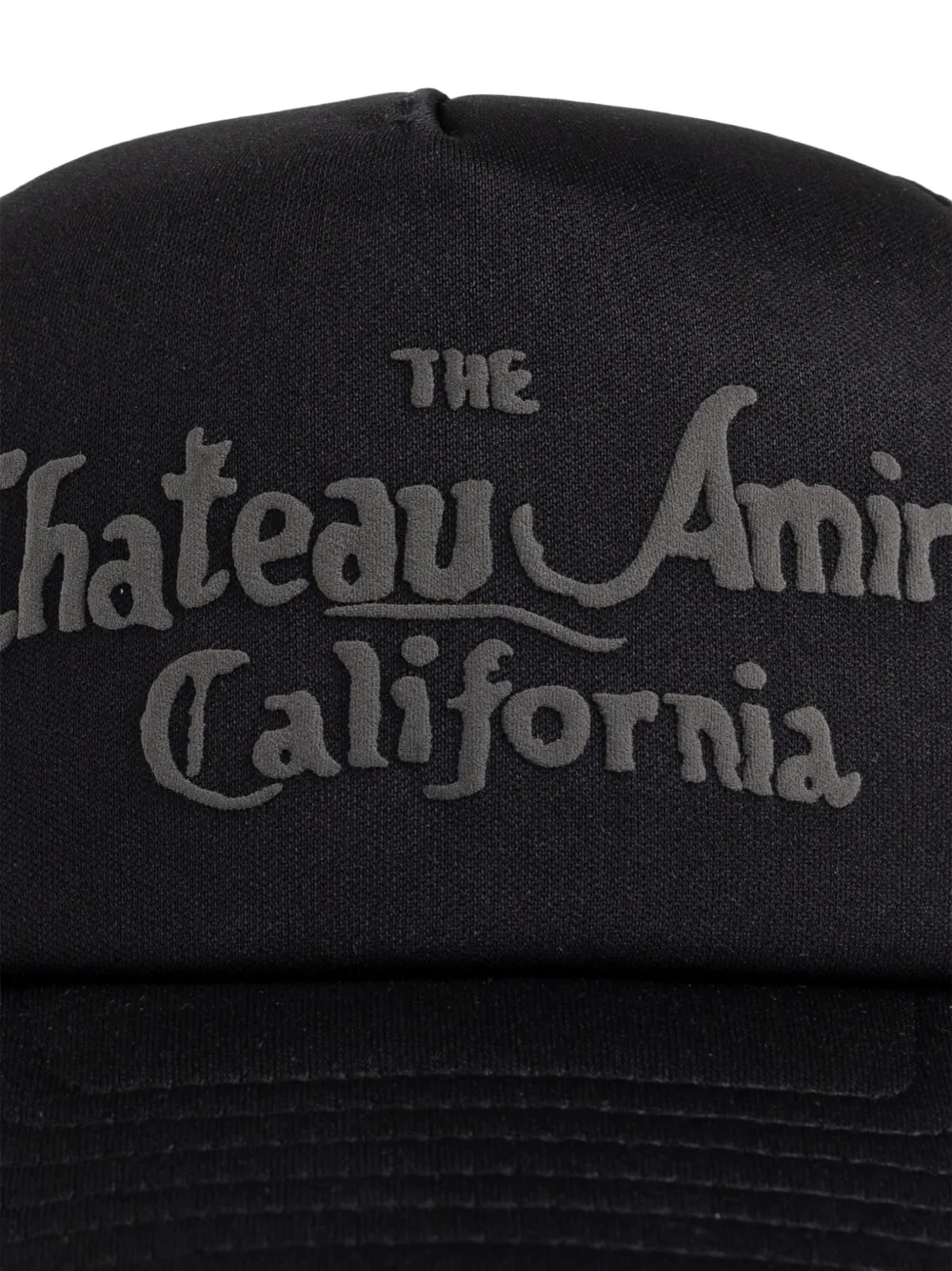  Amiri Lettering-detail Baseball Cap - Black 