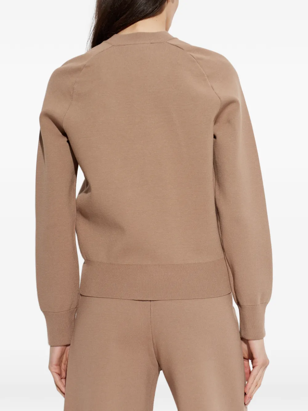 AllSaints Sonny vest met rits Bruin