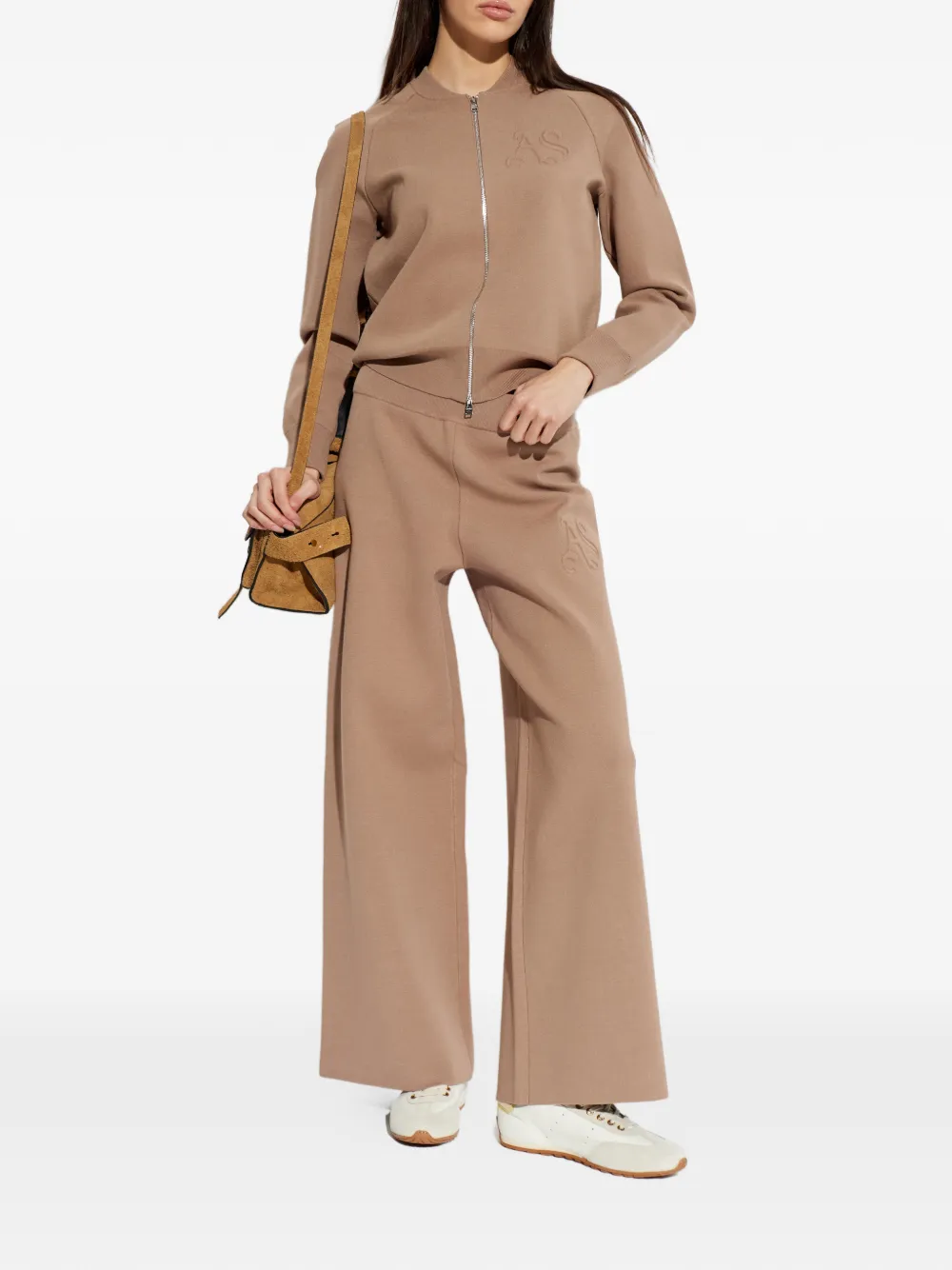  Allsaints Sonny Zip-up Cardigan - Brown 