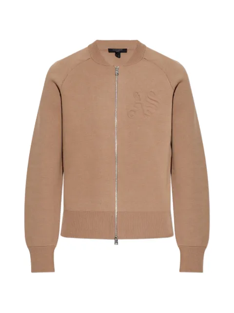 AllSaints Sonny zip-up cardigan