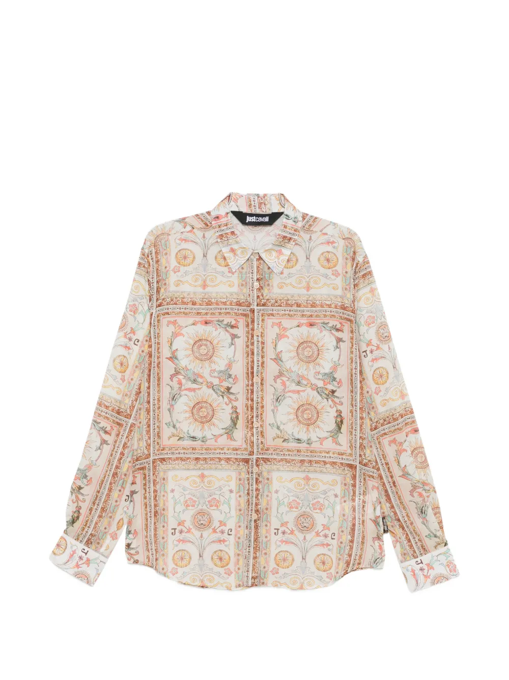 Just Cavalli printed shirt - Nude