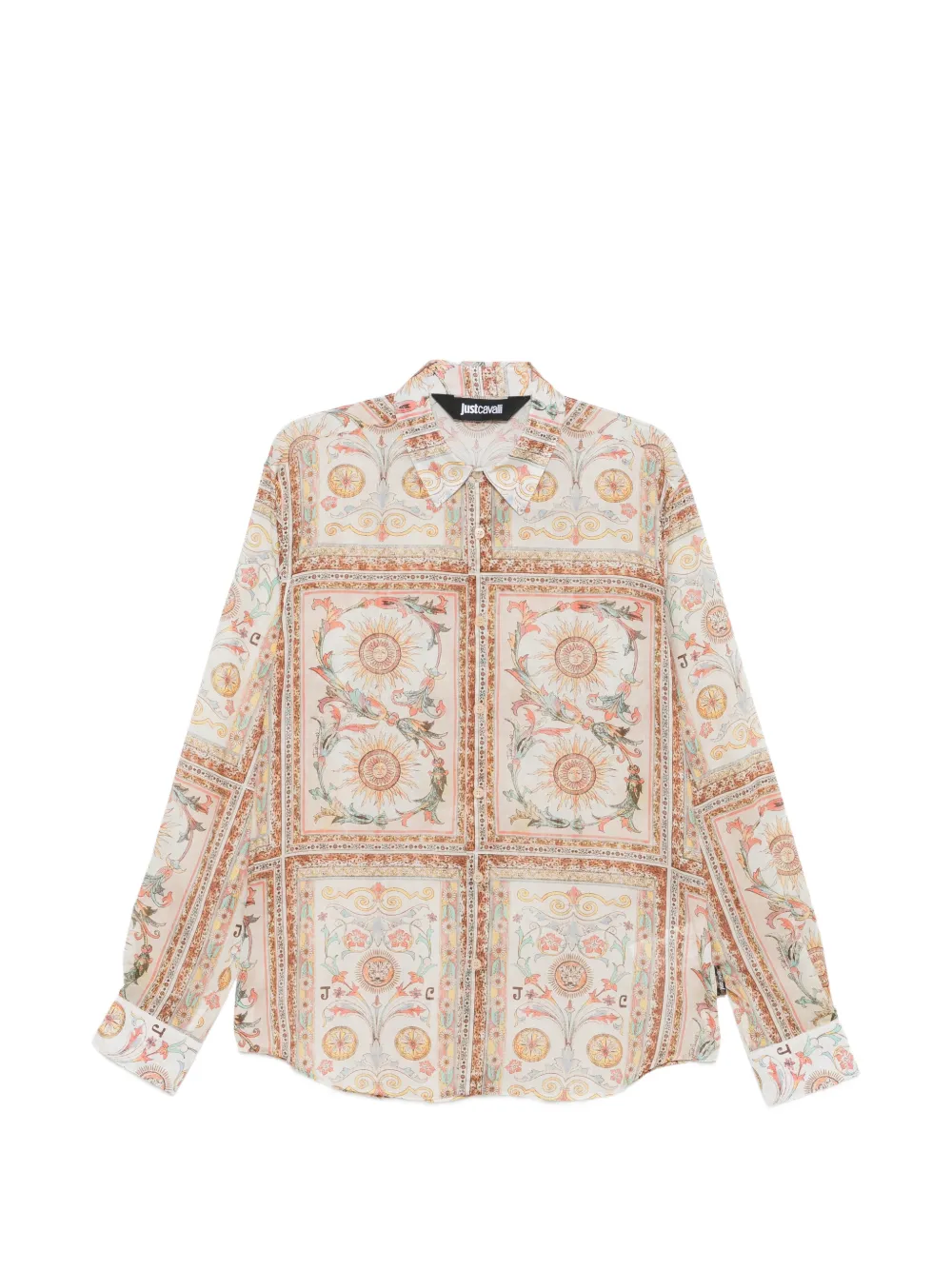 Just Cavalli printed shirt - Nude