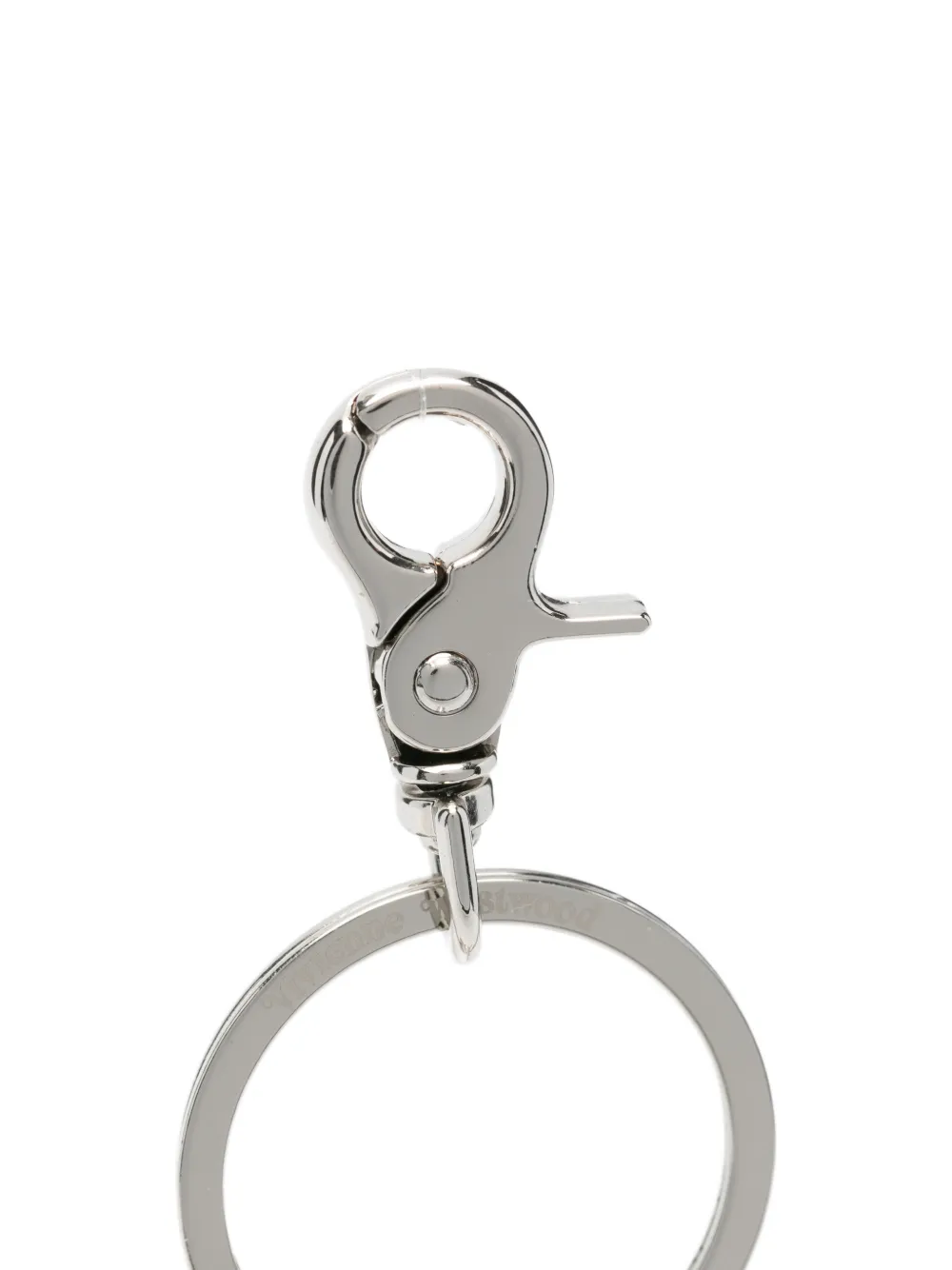 I Love Orb tartan keyring